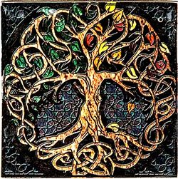 Wholesale Wooden Tree of Life Stick Incense Burner 4"x 4"