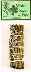 Wholesale White Sage & Pine 4" (Mini)