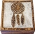 Wholesale Wooden Carved  Box - Dream Catcher Antiqued 7.5"x 7.5"