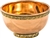 Wholesale Plain Copper Offering Bowl  - 3"D