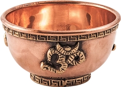 Wholesale OM Copper Offering Bowl - 3"D