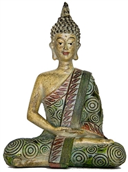 Wholesale Lord Buddha Polyresin Statue 8"H