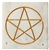 Wholesale White Soapstone Pentacle Incense Burner 4"x 4"