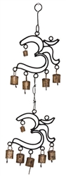 Wholesale 2 Om Windchime 19"H