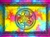 Wholesale Celtic Chakra Tapestry 69"x108" (Tiedye)