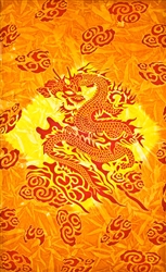 Wholesale Dragon Tapestry 69"x 108" (Orange)