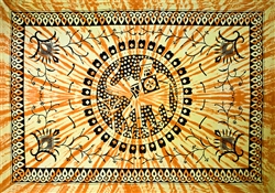 Wholesale Elephant Mandala Tapestry 74"x 106" (Yellow)