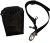 Samurai Hairdressing Scissors Leather Holster Holder Pouch Bag Black