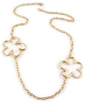 Gold Flower Necklace by Chou - Exclusive