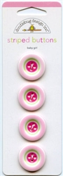 Baby Girl Striped Buttons 01317 from Doodlebug Designs Inc.
