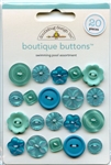 Swimming Pool Assortment Boutique Buttons 02476 from Doodlebug Designs Inc.