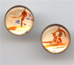 Hawaiian Surfers Set of 2 1113 Cream from Renaissance Buttons