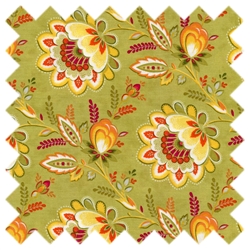 High Street Large Floral 11470-15 Sage for Moda