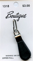 Black Zipper Pull Boutique #1318 from Blumenthal Lansing Co.