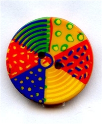 Summer Fun Beach Ball Button 320614 from Dill Buttons