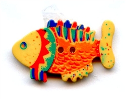 Summer Fun Little Fish Button 370311 from Dill Buttons