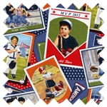 Sports All Stars Baseball Cards 6002 Blue from Elizabeth's Studio