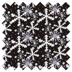 It's Christmas Multi Snowflake 7JHF3 Black In the Beginning