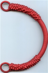 Colors Abaca Rope Handle Red #BGH-307 from The Button Company