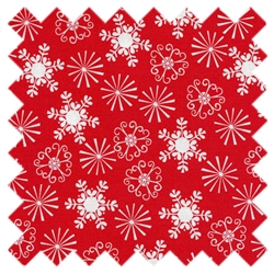 Little Flakes Snow Red CX4314-REDX-D from Michael Miller