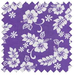 Hawaiian Hibiscus Flowers TKJ-02-206 Purple from Trans-Pacific