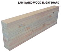 Premium Laminated Wood Flighboard 2.5" X 6"= Standard 6"