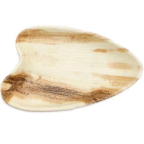 Palm Leaf Plates - Cafe Oval 7" x 5" (25 Plates)