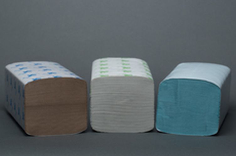 Single Fold Towels Recycled Kraft - 12/Cs