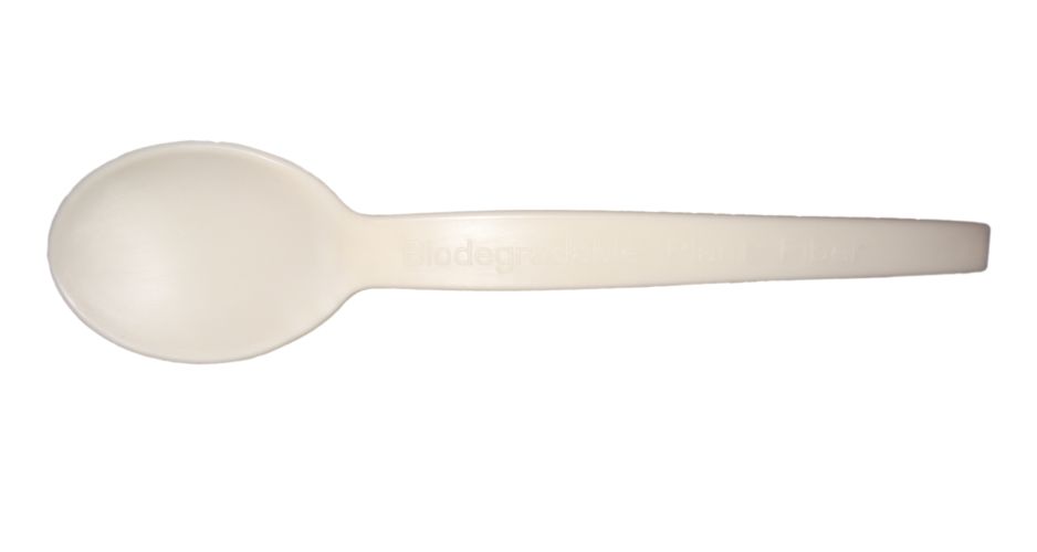 Soup Spoon, Plant Starch Material, 7" - 1000/Cs (20 X 50)