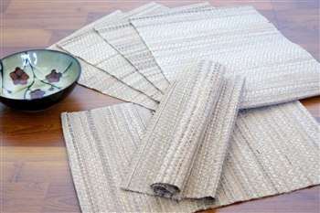 Hand Woven Banana Bark Placemats ( 4 Pcs.)