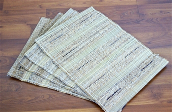 Hand Woven Banana Rope & Korai Placemats ( 4 Pcs.)