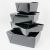 Takeout Togo Biopak Container Black #3 - 200/Cs