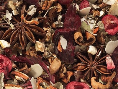 Winter Solstice Tea (Candied Pomegranate)