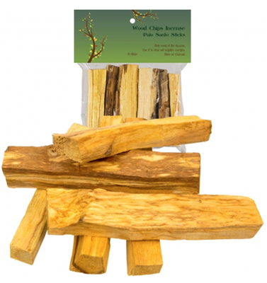 Palo Santo Sticks: Pack of 6