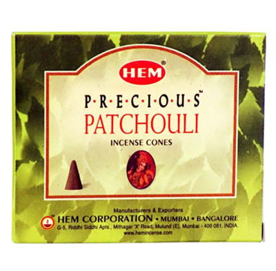 Precious Patchouli Incense Cones: 10ct