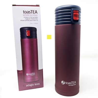 ToasTea Travel Infuser 17 oz- Available in 3 colors