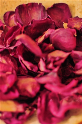 Red Rose Petals, Organic
