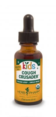 Cough Crusader for Kids: Dropper Bottle / Alcohol-Free Liquid: 1 Fluid Ounce