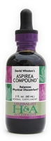 Aspirea Compound: : Dropper Bottle / Organic Alcohol Extract: 1 Fluid Ounce Only