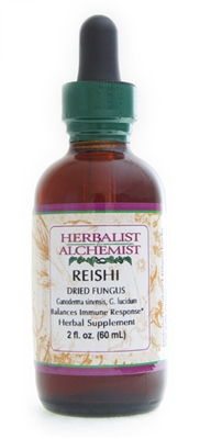 Reishi: Dropper Bottle / Organic Alcohol Extract: 1 Fluid Ounce