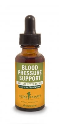 Blood Pressure Support: Dropper Bottle / Organic Alcohol Extract: 1 Fluid Ounce