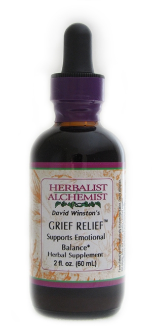 Grief Relief: Dropper Bottle / Organic Alcohol Extract: 2 Fluid Ounces