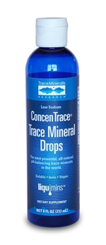 ConcenTrace Trace Mineral Drops: Bottle / Liquid: 8 Fluid Ounces