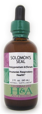 Solomon's Seal: Dropper Bottle / Organic Alcohol Extract / 2 Fluid Oz.