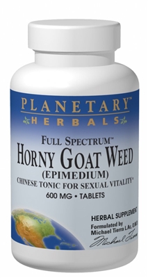 Horny Goat Weed, Full Spectrum (Epimedium): Bottle / Tablets: 90 Tablets