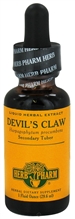 Devil's Claw: Dropper Bottle / Organic Alcoholic Extract: 1 Fluid Ounce