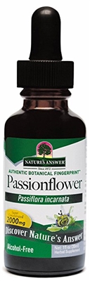 Passionflower Alcohol Free: 1oz Dropper Bottle