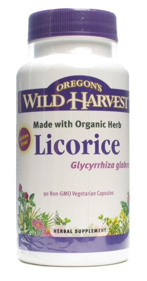 Licorice: Bottle / Organic: 90 Capsules
