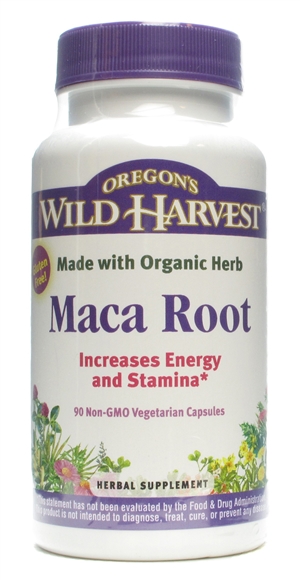 Maca: Bottle / Organic Capsules: 90 Capsules