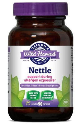 Nettle: Bottle / Organic Capsules: 90 Capsules